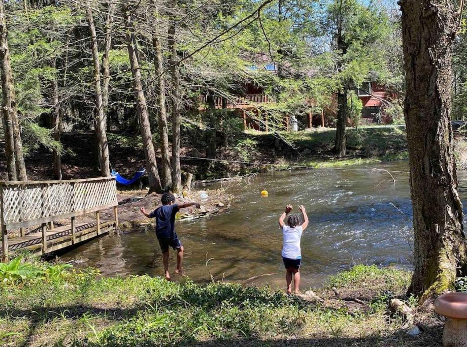 Peaceful Gateway To Island Creek Cottage East Stroudsburg Eksteriør bilde