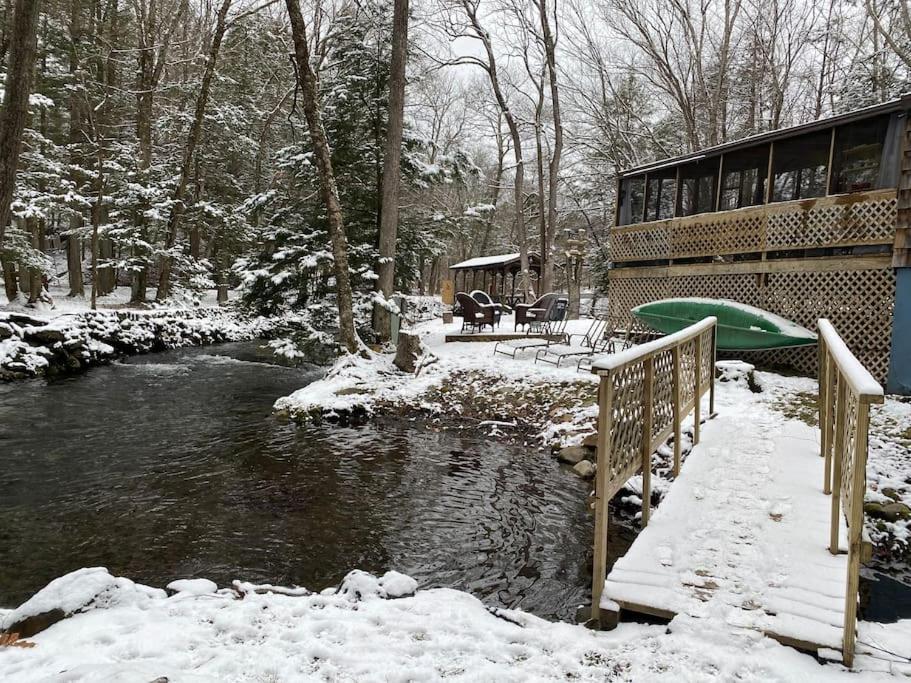 Peaceful Gateway To Island Creek Cottage East Stroudsburg Eksteriør bilde