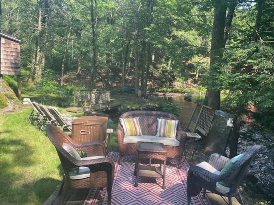 Peaceful Gateway To Island Creek Cottage East Stroudsburg Eksteriør bilde